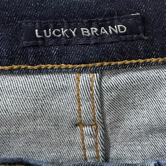 Dark wash Lucky Brand High Rise Bianca Boot Jean - Picture 4 of 6